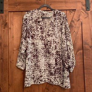 Plus size work blouse